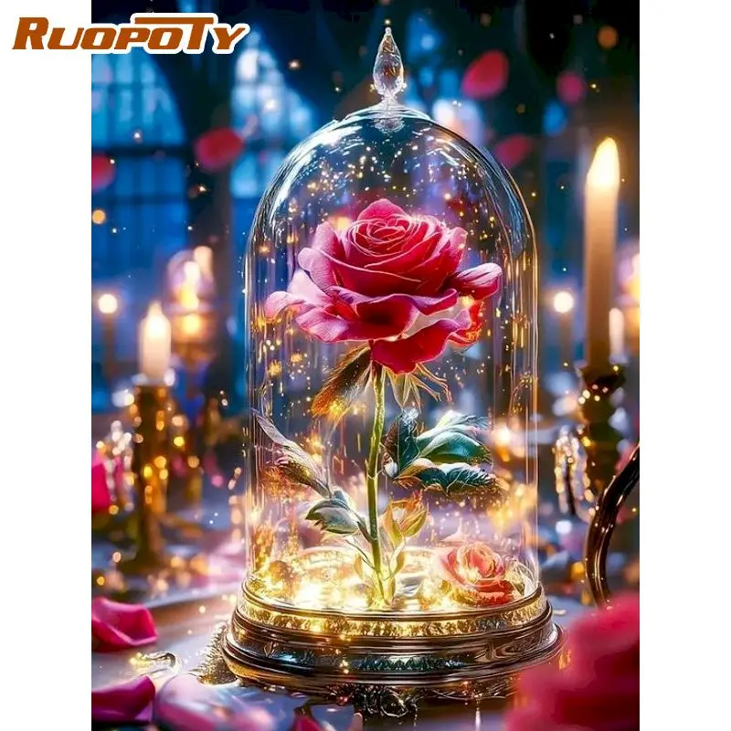 RUOPOTY Diamond Painting Painting Decor Crafts Diy Kits For Beginners Rose Full Round Diamond Art Painting Kits Wall Art
RUOPOTY Diamond Painting Painting Decor Crafts Diy Kits For Beginners Rose Full Round Diamond Art Painting Kits Wall Art