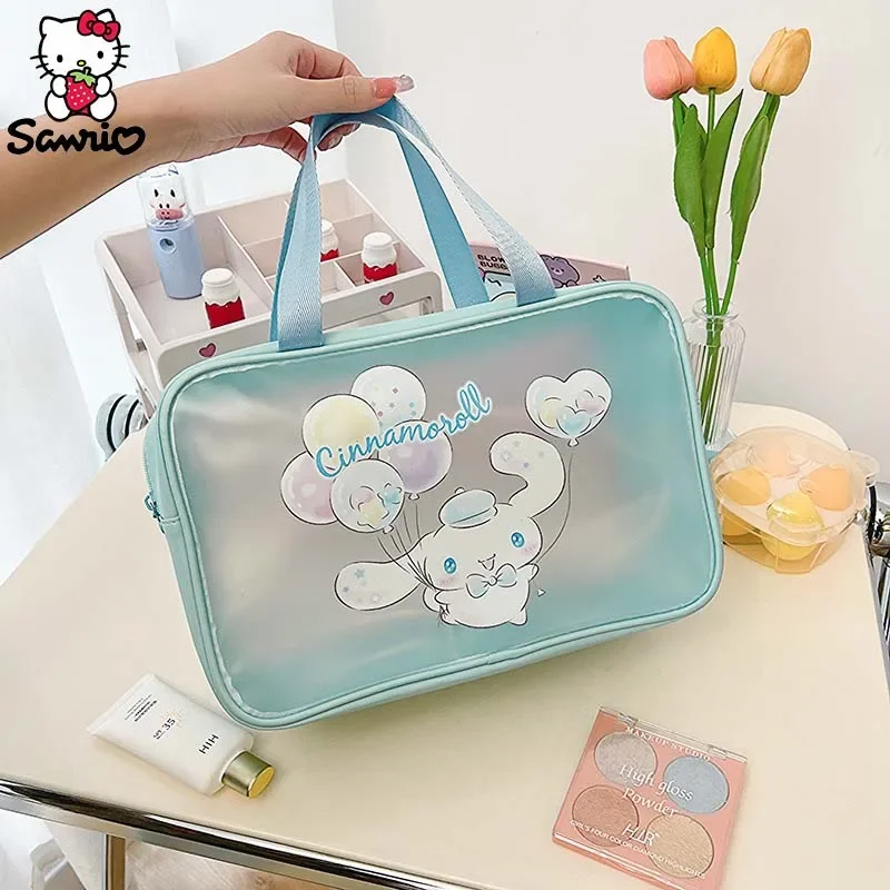 Sanrio Kuromi мультяшные косметички, водонепроницаемая косметичка, женская сумка для хранения туалетных принадлежностей, портативная дорожная сумка, праздничные подарки
Sanrio Kuromi мультяшные косметички, водонепроницаемая косметичка, женская сумка для хранения туалетных принадлежностей, портативная дорожная сумка, праздничные подарки