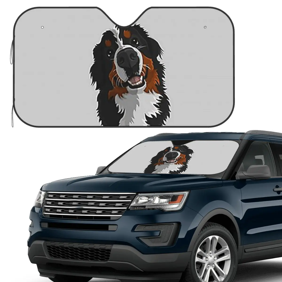 Bernese Mountain Dog Sunshade Windscreen Car Front Windshield Window Sun Visor Accessories Covers
Bernese Mountain Dog Sunshade Windscreen Car Front Windshield Window Sun Visor Accessories Covers