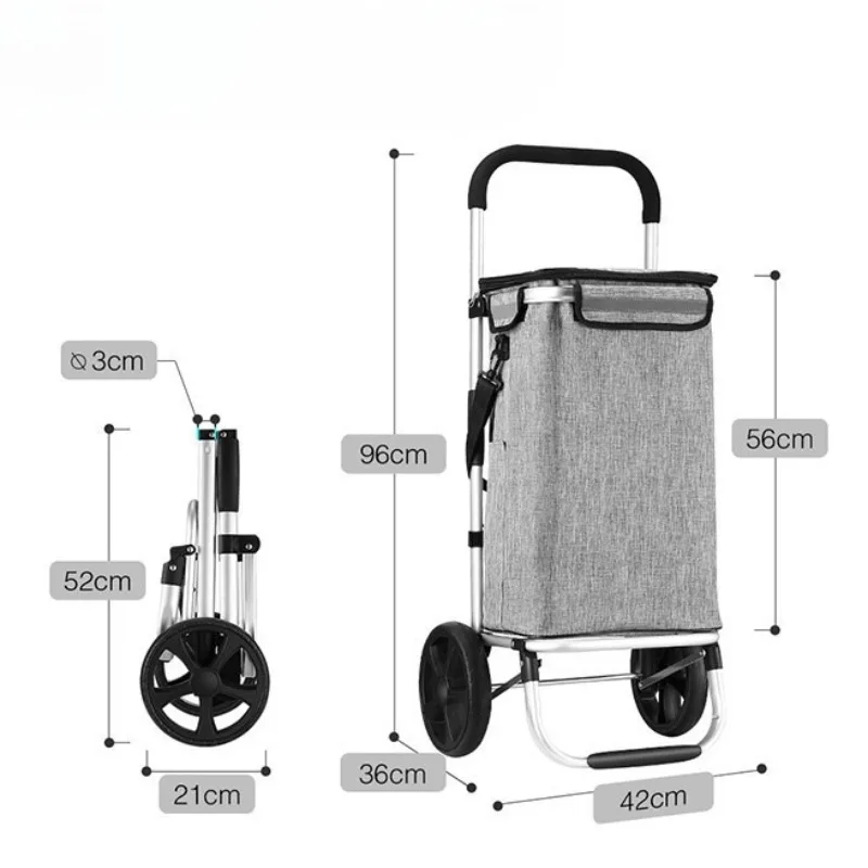 50KG Load Bearing Shopping Cart Waterproof Wear-resistant Luggage Cart Folding Large Capacity Grocery Cart with Anti-slip Pad
50KG Load Bearing Shopping Cart Waterproof Wear-resistant Luggage Cart Folding Large Capacity Grocery Cart with Anti-slip Pad