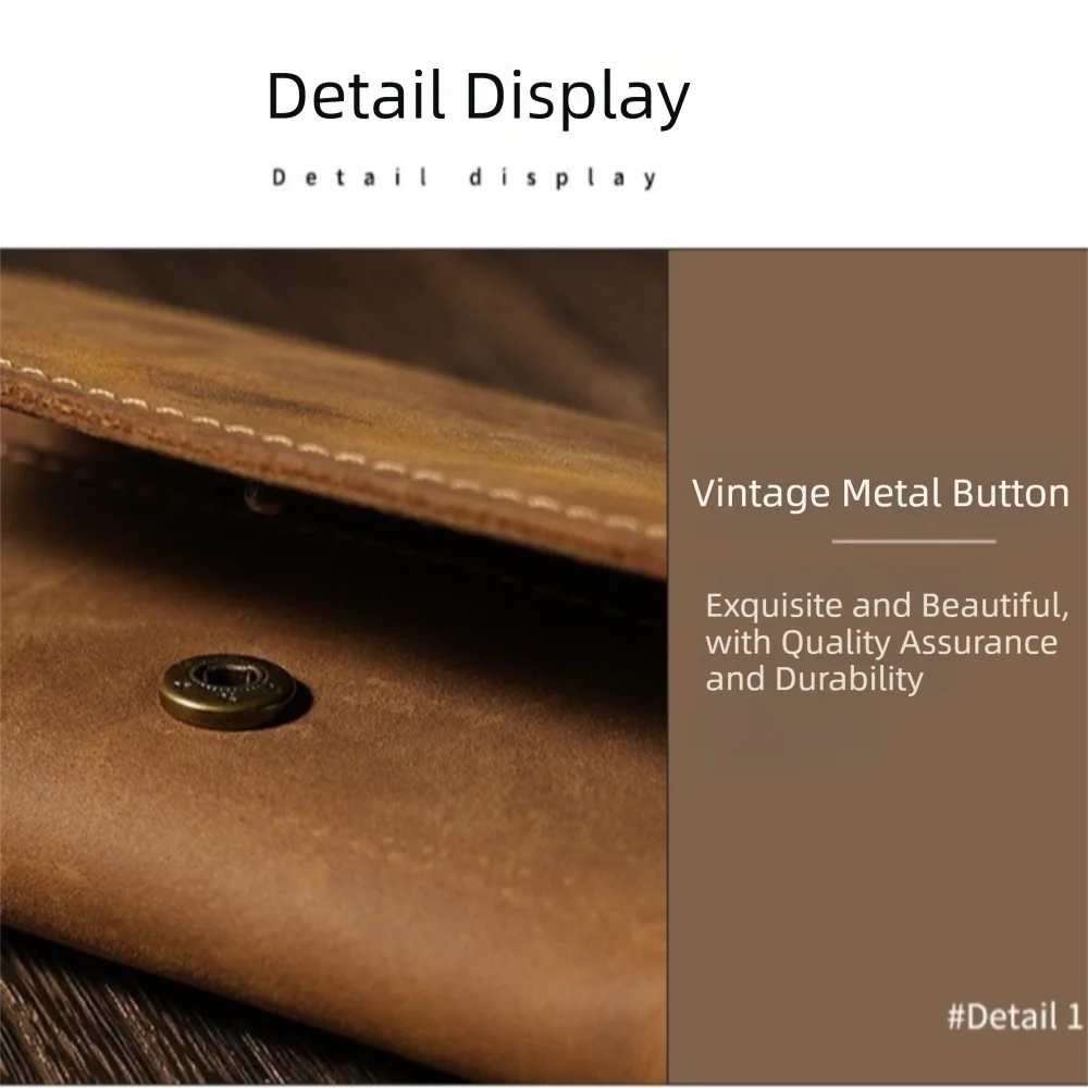 High Quality Genuine Leather Card Holder Multi Card Slot Thin Business Card Case Portable Card Wallet Men
High Quality Genuine Leather Card Holder Multi Card Slot Thin Business Card Case Portable Card Wallet Men