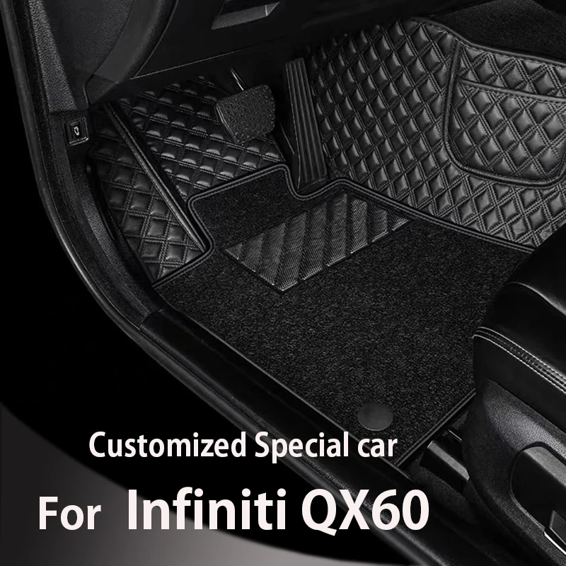 Car floor mats for Infiniti QX60 2014 2015 2016 2017 2018 2019 2020 Custom auto foot Pads automobile carpet cover
Car floor mats for Infiniti QX60 2014 2015 2016 2017 2018 2019 2020 Custom auto foot Pads automobile carpet cover