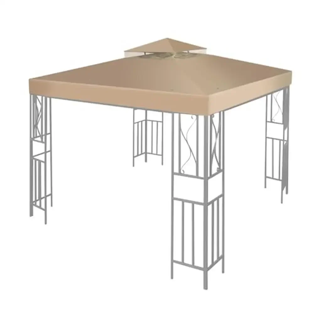 Outdoor Double Tier Gazebo Canopy Cover Waterproof UV30 Replacement Top 12x12 3.6m x 3.6m Cover Canopies
Outdoor Double Tier Gazebo Canopy Cover Waterproof UV30 Replacement Top 12x12 3.6m x 3.6m Cover Canopies