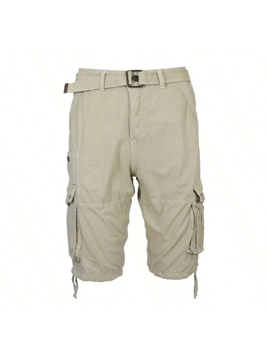 Mens Cotton Belted Cargo Shorts Casual Loose Fit Knee Length
Mens Cotton Belted Cargo Shorts Casual Loose Fit Knee Length