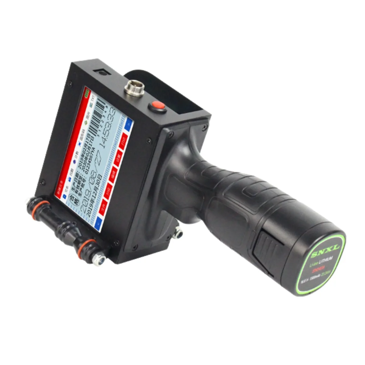 J130 Continuous Handheld Coding Inkjet Printer Fast Dry Ink with Expiry Date Printer for Flex Carton Box Plastic Bag
J130 Continuous Handheld Coding Inkjet Printer Fast Dry Ink with Expiry Date Printer for Flex Carton Box Plastic Bag