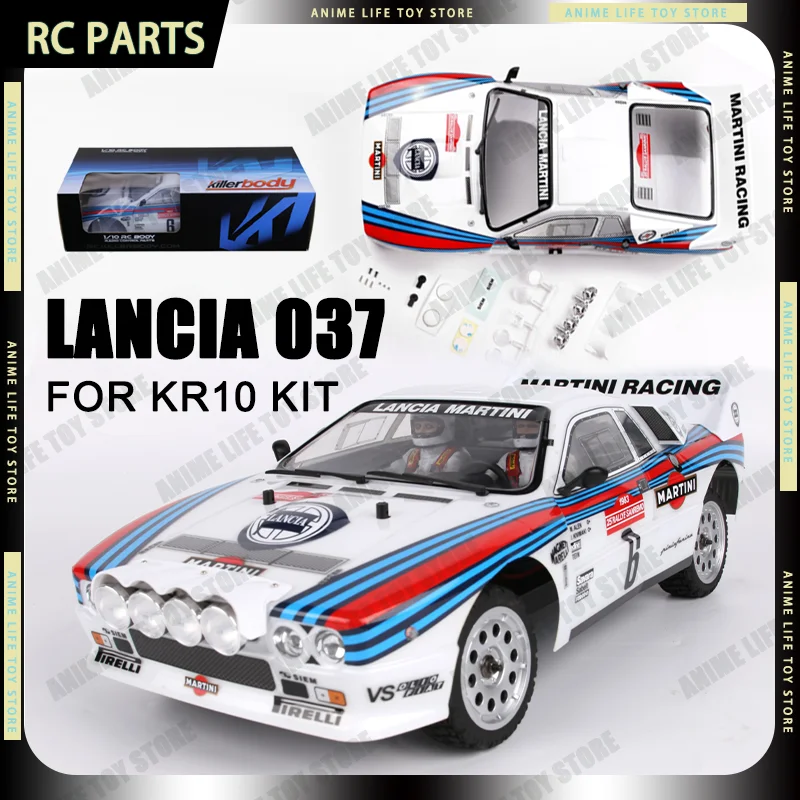 New Arrival!Killerbody 1/10 Lancia 037 Rally Chassis Rc Car Official Licensed Painted Body Shell For KR10 Kit With Light Set
New Arrival!Killerbody 1/10 Lancia 037 Rally Chassis Rc Car Official Licensed Painted Body Shell For KR10 Kit With Light Set