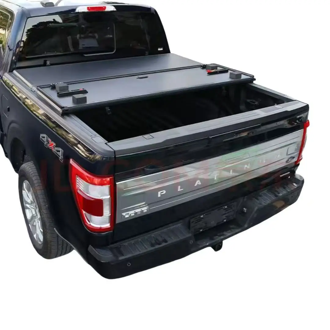 Economic Foldable Hard Lid Truck Topper Bed Cap High-Level Tonneau Cover Lock for Tacoma Mazda L200 Pickups Exterior
Economic Foldable Hard Lid Truck Topper Bed Cap High-Level Tonneau Cover Lock for Tacoma Mazda L200 Pickups Exterior