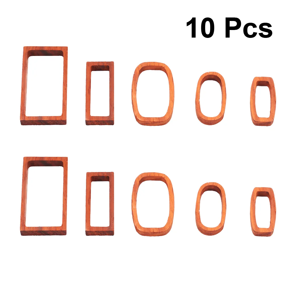 10 Pcs DIY Jewelry Making Wood Frame Mold Necklace Pendant Bamboo Jewellery Molds
10 Pcs DIY Jewelry Making Wood Frame Mold Necklace Pendant Bamboo Jewellery Molds