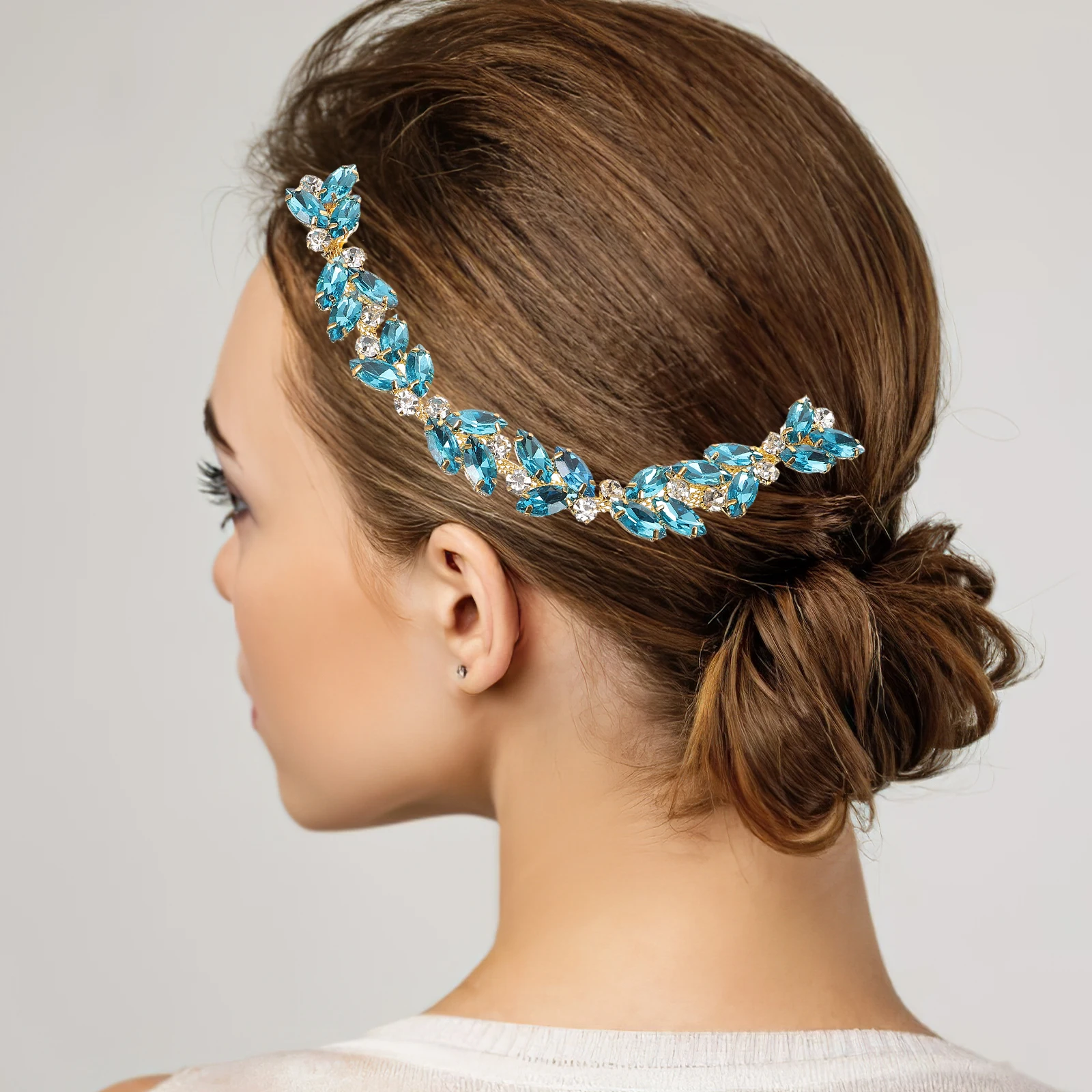 Rhinestone Hairpin Stylish Bridal Hair Accessories Wedding Hair Clips for Brides Bridesmaids Party Wedding Headband
Rhinestone Hairpin Stylish Bridal Hair Accessories Wedding Hair Clips for Brides Bridesmaids Party Wedding Headband