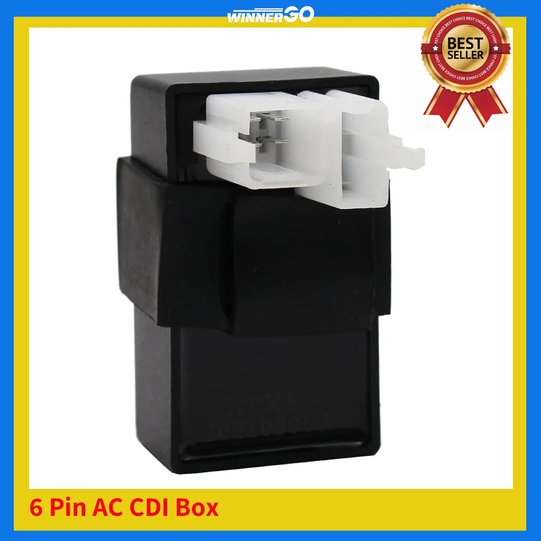 6 Pin AC CDI Box CDI For Chinese brands dirt bike, ATV, go-kart and scooter,TaoTao, Buyang, Coolsport, Kazuma, SUNL, Peace JCL
6 Pin AC CDI Box CDI For Chinese brands dirt bike, ATV, go-kart and scooter,TaoTao, Buyang, Coolsport, Kazuma, SUNL, Peace JCL