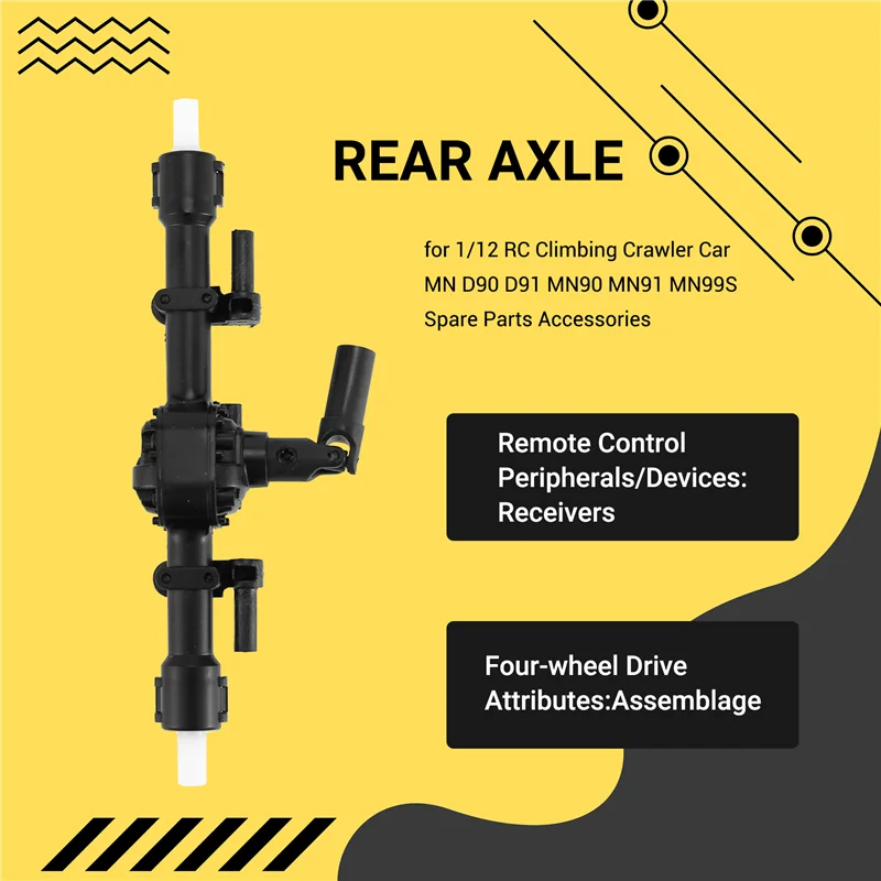 【Flash Sale】Bridge Axle For 1/12 RC Climbing Crawler Car MN D90 D91 MN90 MN91 MN99S Spare Parts Accessories
【Flash Sale】Bridge Axle For 1/12 RC Climbing Crawler Car MN D90 D91 MN90 MN91 MN99S Spare Parts Accessories