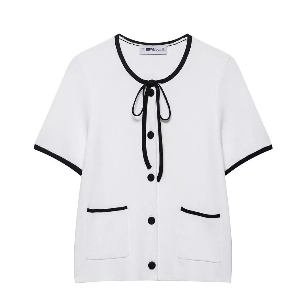 UNIZERA 2025 new women's casual and fashionable European and American style design with decorative edge knitted jacket
UNIZERA 2025 new women's casual and fashionable European and American style design with decorative edge knitted jacket