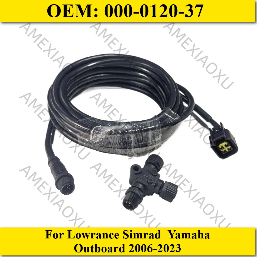 Engine Interface Cable Connector Fit For Lowrance & Simrad Yamaha NMEA 2000 (7M) W/"T" 000-0120-37AMEXIAOXU
Engine Interface Cable Connector Fit For Lowrance & Simrad Yamaha NMEA 2000 (7M) W/"T" 000-0120-37AMEXIAOXU