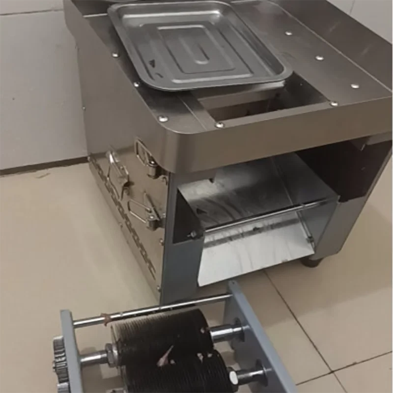 Wholesale Price Desktop Stainless Steel Electric Fresh Meat Shredding Machine/drawer Type Meat Slicer
Wholesale Price Desktop Stainless Steel Electric Fresh Meat Shredding Machine/drawer Type Meat Slicer