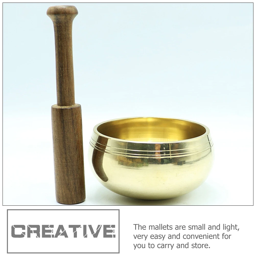 2pcs Singing Bowl Mallets Acoustic Strikers Small Buddha Sticks Clear Tone Wooden Chanting Bowls Accessories Percussion
2pcs Singing Bowl Mallets Acoustic Strikers Small Buddha Sticks Clear Tone Wooden Chanting Bowls Accessories Percussion
