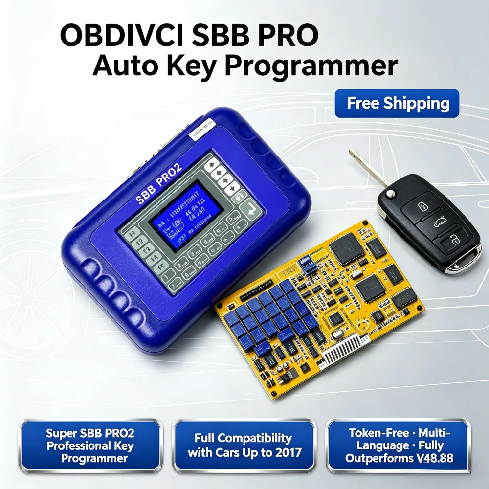 Super SBB PRO2 Key Programmer V48.99 Support New Cars Up To 2017 Update Of SBB V48.88 V46.02 No Tokens SBB PRO 2 48.99
Super SBB PRO2 Key Programmer V48.99 Support New Cars Up To 2017 Update Of SBB V48.88 V46.02 No Tokens SBB PRO 2 48.99
