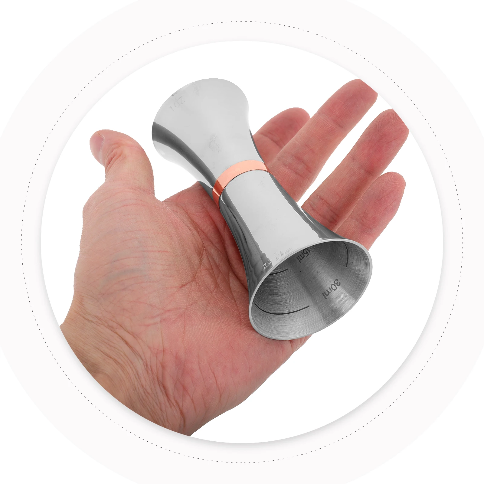 Stainless Steel Jigger Liquor Measuring Cup Tool Cocktail Coffee Shot Expresso Measurer Precise Marks Dual Head
Stainless Steel Jigger Liquor Measuring Cup Tool Cocktail Coffee Shot Expresso Measurer Precise Marks Dual Head