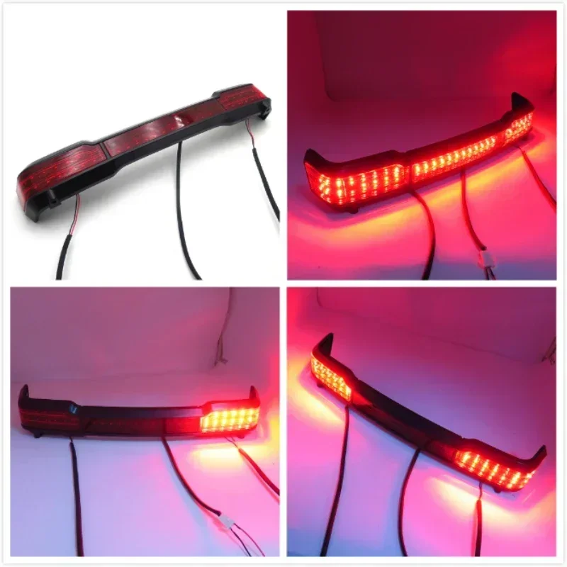 Motorcycle Part Red LED Tail Turn Light Trunk for Harley Davidson Touring Classic King Tour Pack 1997-2008
Motorcycle Part Red LED Tail Turn Light Trunk for Harley Davidson Touring Classic King Tour Pack 1997-2008