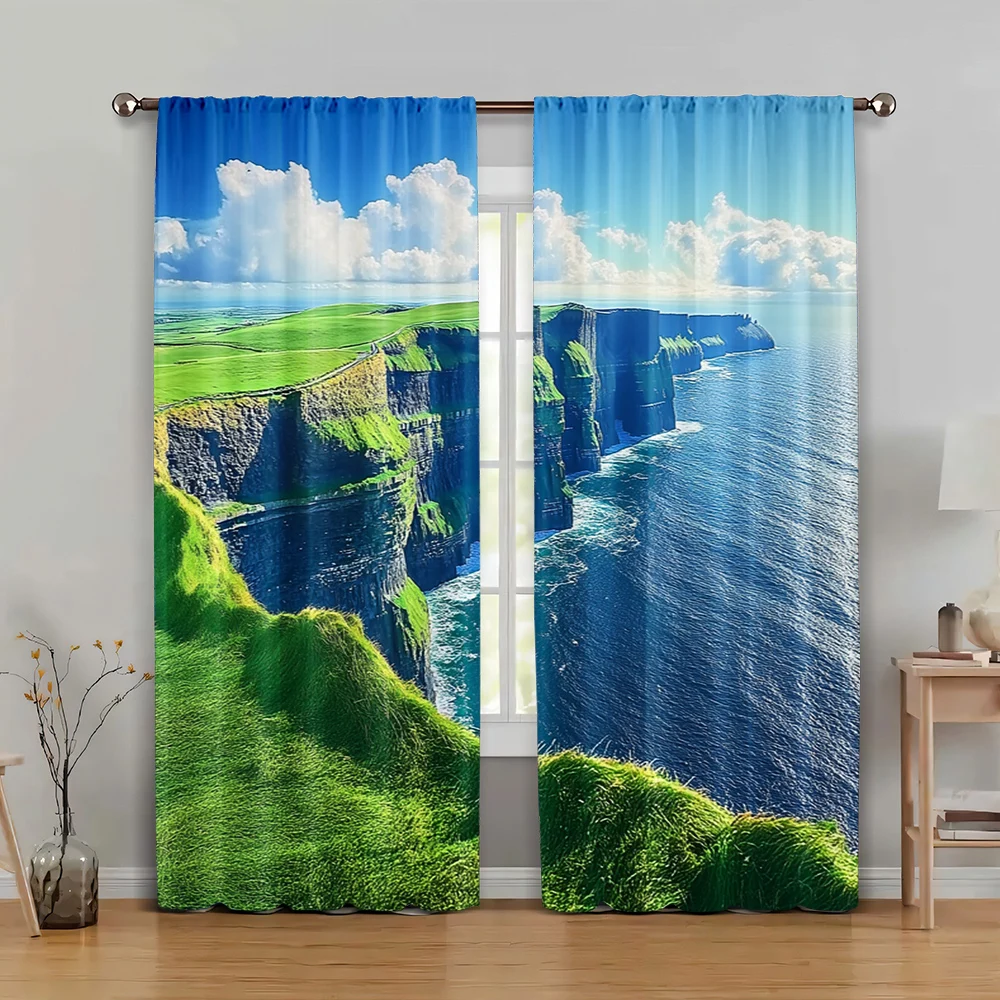 2pc, Window Treatment Curtains Magnificent Bluff Protecting Privacy Wall Decor Suitable for Holiday Celebrations
2pc, Window Treatment Curtains Magnificent Bluff Protecting Privacy Wall Decor Suitable for Holiday Celebrations