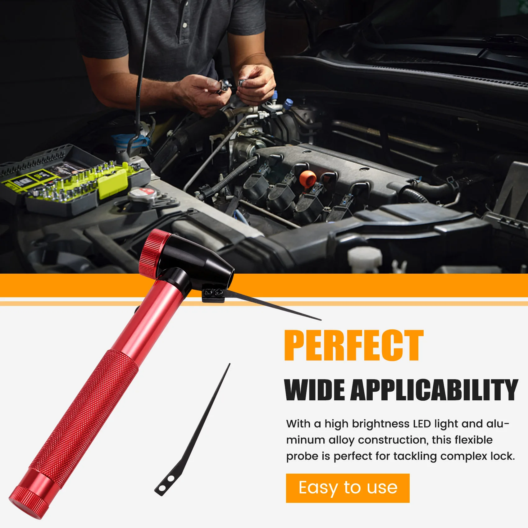 HOT Auto Key Lock Red Color Magnifier Pick Locksmith Car Tools Endoscope with Fiber Optic Light Auto Repair Tools
HOT Auto Key Lock Red Color Magnifier Pick Locksmith Car Tools Endoscope with Fiber Optic Light Auto Repair Tools