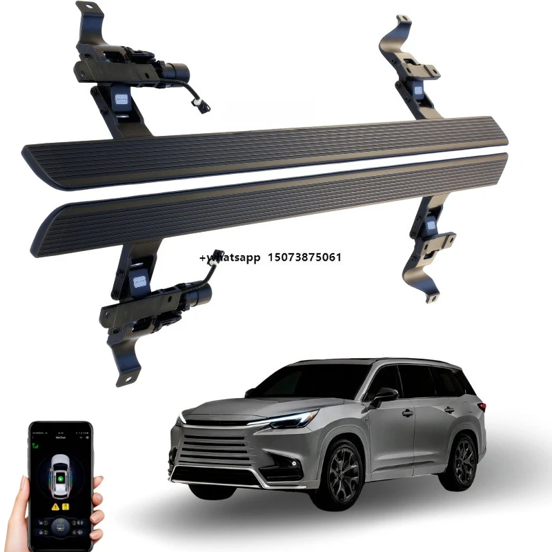 Aluminum Alloy Retractable Power Steps for Highlander TX500H Electric Running Board
Aluminum Alloy Retractable Power Steps for Highlander TX500H Electric Running Board