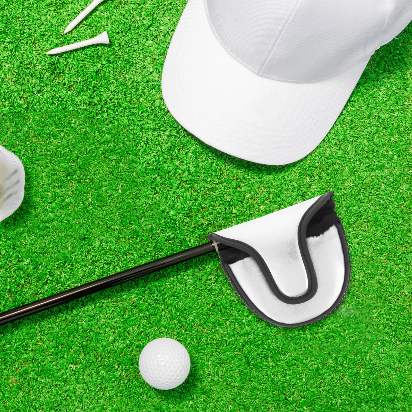 1pcs Putter Protector Pu Head Cover Soft Elastic Dust Resistant Scratch Proof Universal Fit Lightweight Durable Golf Club Cover
1pcs Putter Protector Pu Head Cover Soft Elastic Dust Resistant Scratch Proof Universal Fit Lightweight Durable Golf Club Cover