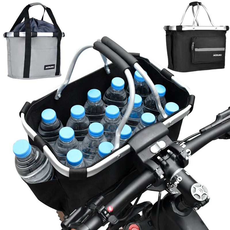 Portable Bicycle Basket Waterproof Reflective Handbag Outdoor Shopping Walking Supplies Puppy Carriers Bags
Portable Bicycle Basket Waterproof Reflective Handbag Outdoor Shopping Walking Supplies Puppy Carriers Bags