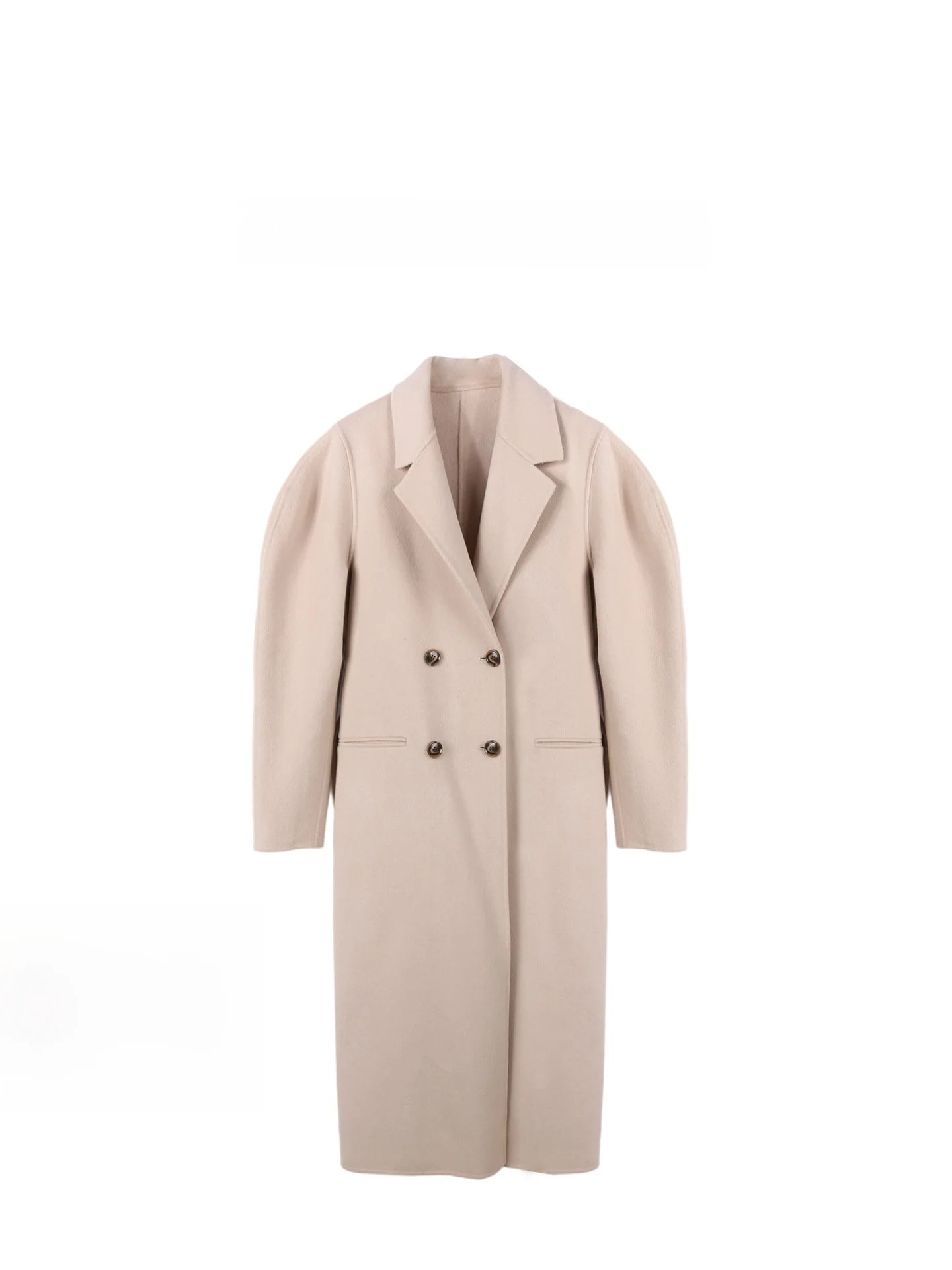 Double-Button Wool Blend Long Coat Deessesicile Elegant Cherry-Blossom-Colored Suit Collar Outerwear for Commute
Double-Button Wool Blend Long Coat Deessesicile Elegant Cherry-Blossom-Colored Suit Collar Outerwear for Commute