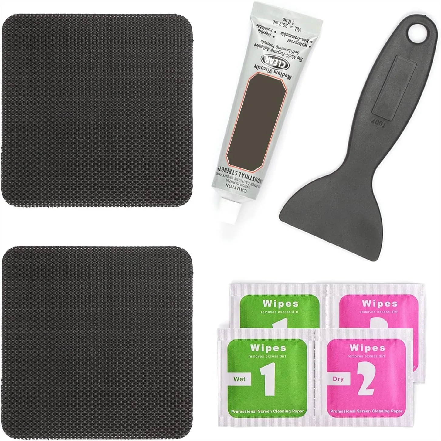 Trampoline Patch Repair Kit 4x4 Inch Square Patches for Trampoline Mat Tear or Hole
Trampoline Patch Repair Kit 4x4 Inch Square Patches for Trampoline Mat Tear or Hole