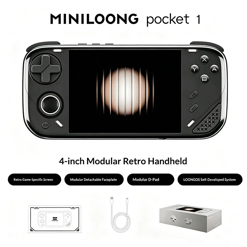 MINILOONG pocket 1 Handheld Console 960*720 Retro Nostalgic Portable Arcade Game Controller 4000mAh HDMI WIFI GamePad Impact
MINILOONG pocket 1 Handheld Console 960*720 Retro Nostalgic Portable Arcade Game Controller 4000mAh HDMI WIFI GamePad Impact