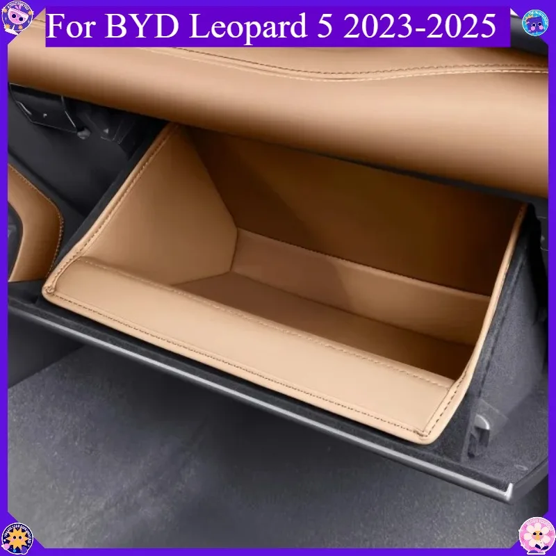 Car Glove Box Storage Pocket Protective Pad For BYD Leopard 5 2023-2025 Co-pilot Storage Interior Modification Parts
Car Glove Box Storage Pocket Protective Pad For BYD Leopard 5 2023-2025 Co-pilot Storage Interior Modification Parts