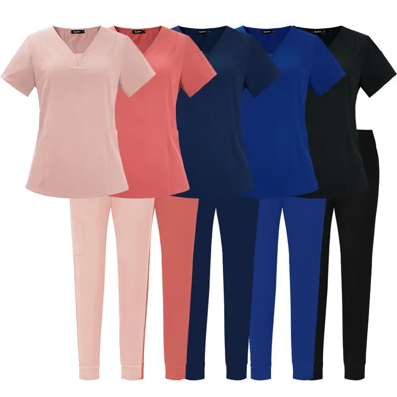 Slim Fit Surgical Uniforms Woman Scrubs Sets Hospital Uniforms Nursing Articles Dental Clinic Beauty Salon Spa Work Clothes Suit
Slim Fit Surgical Uniforms Woman Scrubs Sets Hospital Uniforms Nursing Articles Dental Clinic Beauty Salon Spa Work Clothes Suit