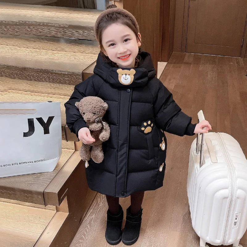 Autumn/Winter Little Bear Cotton Jacket 2024 New Children's Clothing Girls' Baby Cotton Jacket Hooded Warm Down Jacket CH463
Autumn/Winter Little Bear Cotton Jacket 2024 New Children's Clothing Girls' Baby Cotton Jacket Hooded Warm Down Jacket CH463