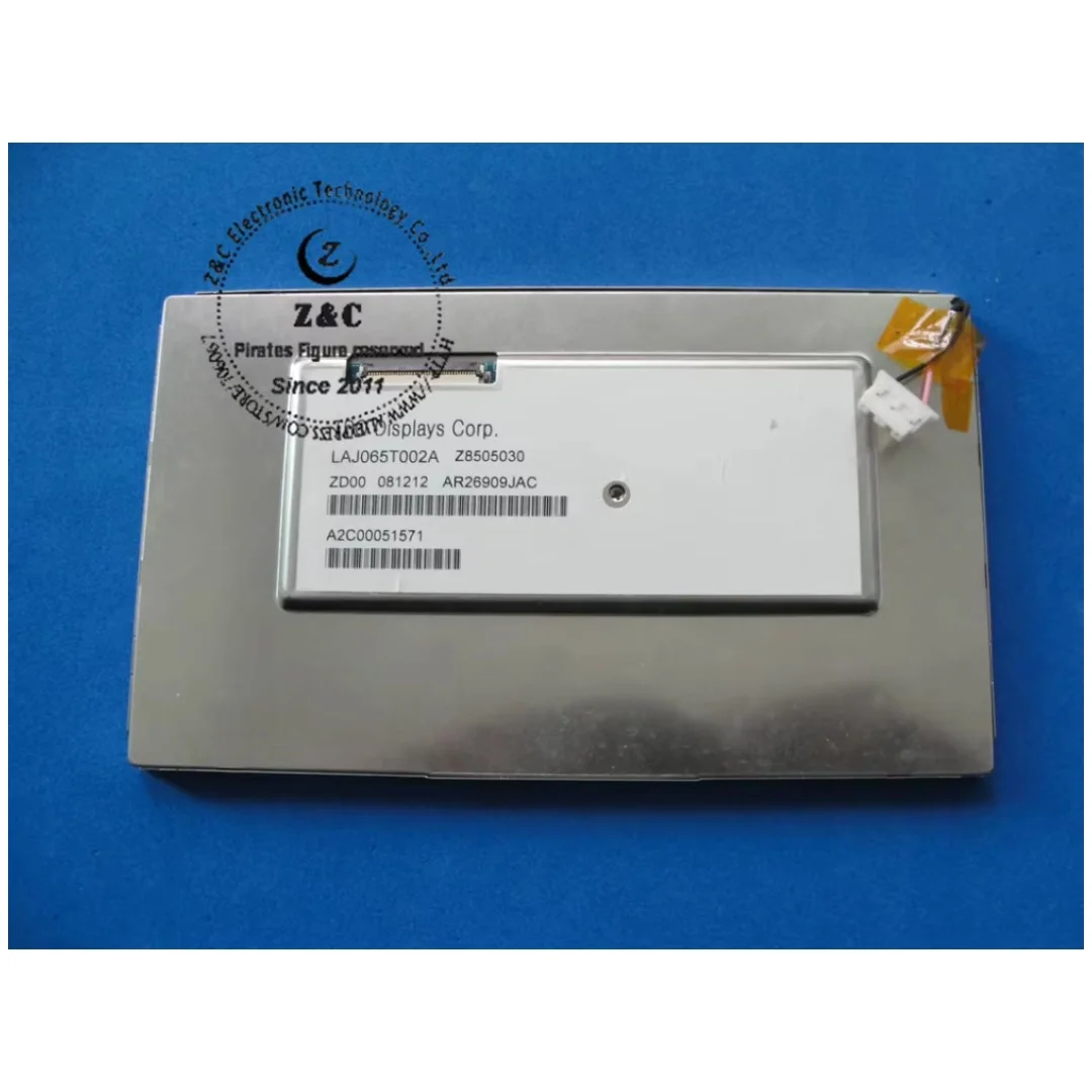LAJ065T002A LAJ065T002A-S4 LAJ065Too2A Оригинальный ЖК-дисплей класса A+ 6,5 дюйма для GPS-навигаторов TPO
LAJ065T002A LAJ065T002A-S4 LAJ065Too2A Оригинальный ЖК-дисплей класса A+ 6,5 дюйма для GPS-навигаторов TPO