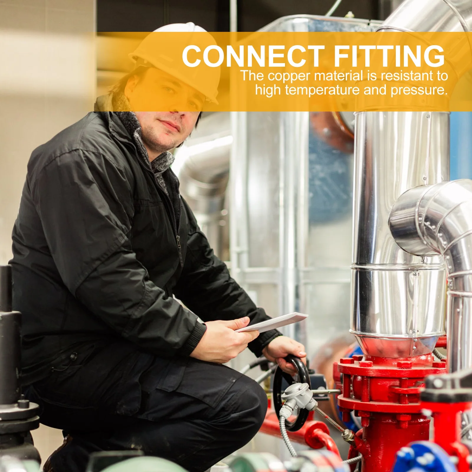 1Set 90 Degree Connector Thickened Copper Fitting Hose Elbow Durable Leak Proof Water Oil Gas Connection Connectors
1Set 90 Degree Connector Thickened Copper Fitting Hose Elbow Durable Leak Proof Water Oil Gas Connection Connectors