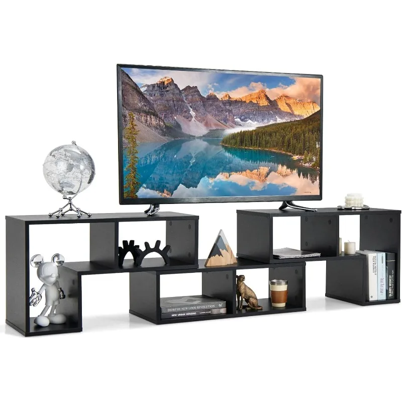 3 Pieces Console TV Stand, Free Combination Modern Entertainment Center , Minimalist Media Stand with Open Storage
3 Pieces Console TV Stand, Free Combination Modern Entertainment Center , Minimalist Media Stand with Open Storage