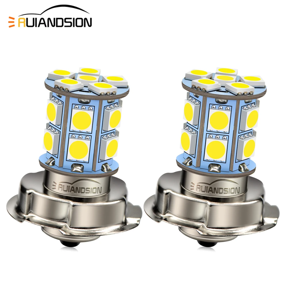 2pc P26s 10-80v LED Motorcycle Headlight Bulb Scooter Fog Motorbike 5050 18smd Bright Illumination 6000k
2pc P26s 10-80v LED Motorcycle Headlight Bulb Scooter Fog Motorbike 5050 18smd Bright Illumination 6000k