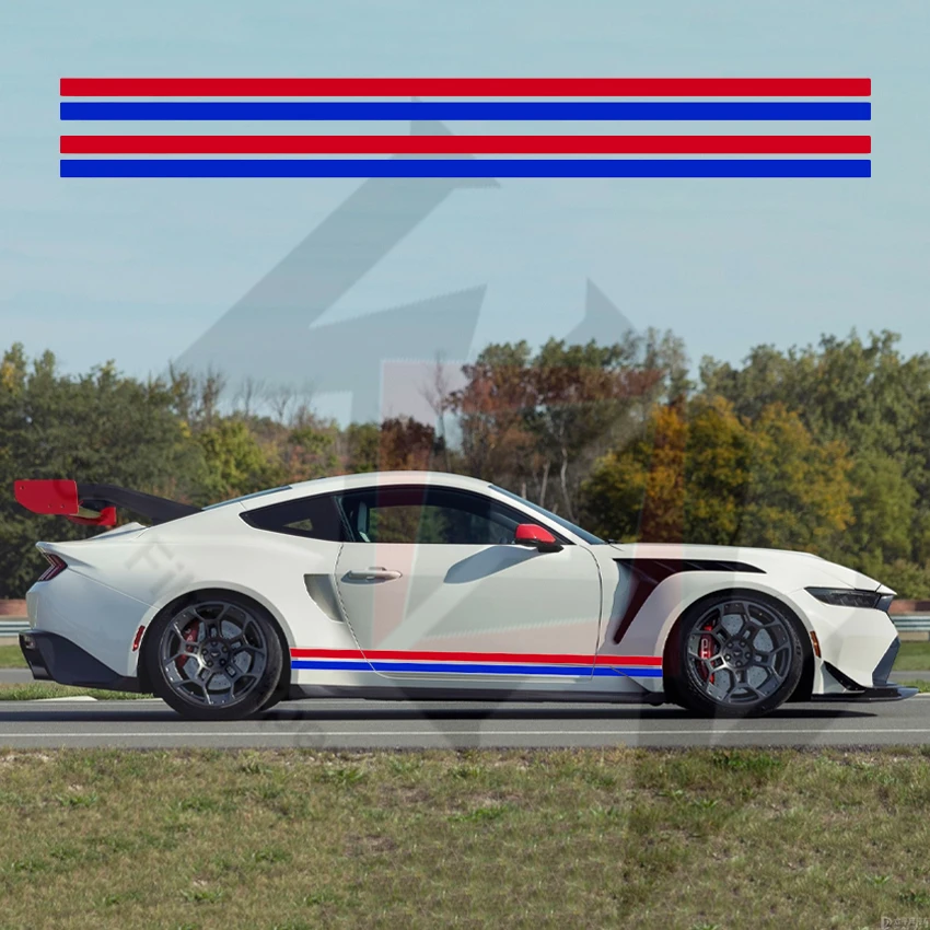 Car Hood Roof Trunk Vinyl Decals For Ford Mustang GT Shelby 500 Side Stripe Skirt Sticker Sport Accessories
Car Hood Roof Trunk Vinyl Decals For Ford Mustang GT Shelby 500 Side Stripe Skirt Sticker Sport Accessories