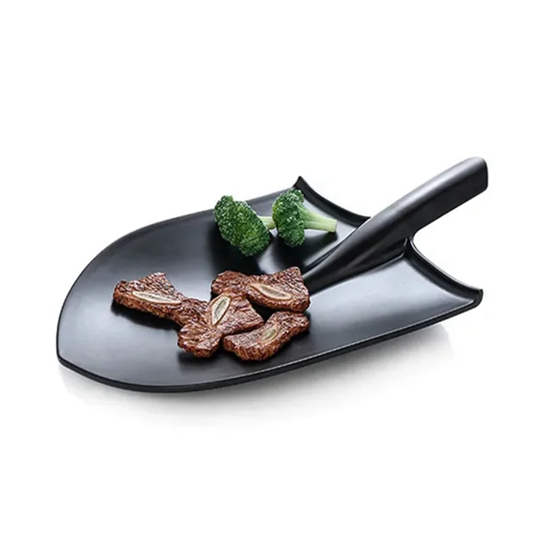 ABUN-2X Tableware Plate Frosted Imitation Porcelain Shovels Tableware Plate,Snack Tray Grill Platter,B
ABUN-2X Tableware Plate Frosted Imitation Porcelain Shovels Tableware Plate,Snack Tray Grill Platter,B