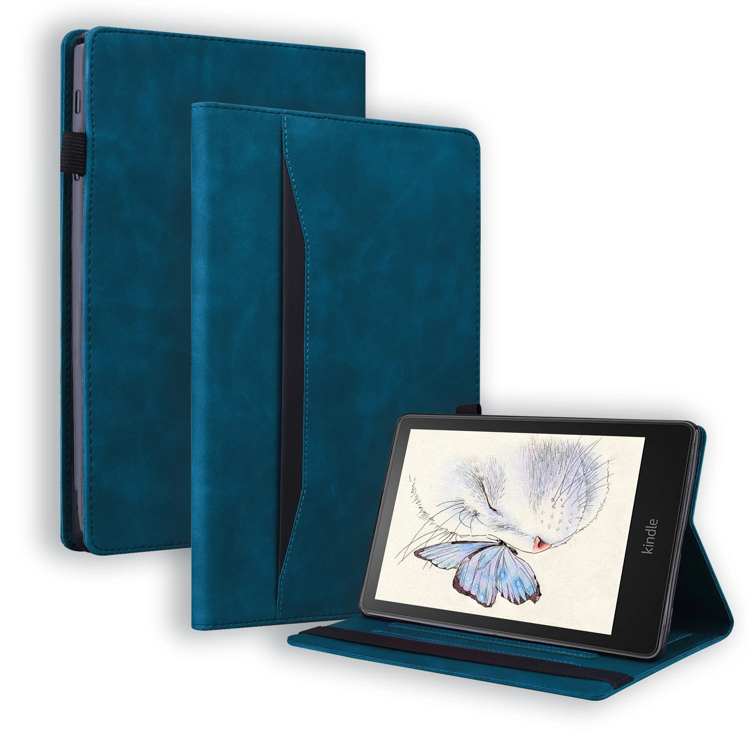 Бизнес-чехол для Amazon Kindle Paperwhite с несколькими слотами для карт, кошелек с откидной крышкой, противоударный чехол с кронштейном для сна, кожаный чехол с слотом для ручки
Бизнес-чехол для Amazon Kindle Paperwhite с несколькими слотами для карт, кошелек с откидной крышкой, противоударный чехол с кронштейном для сна, кожаный чехол с слотом для ручки