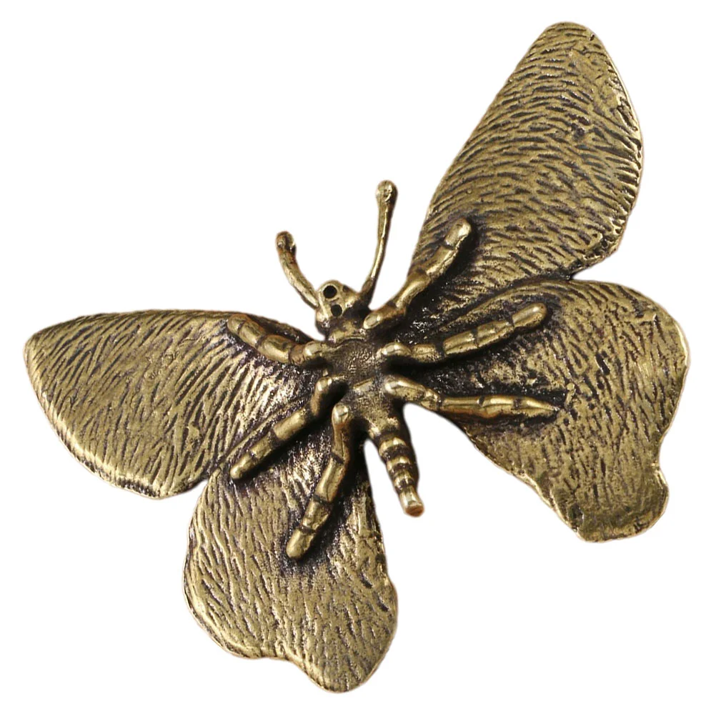Butterfly Ornament Brass Figurine Craft Statue Copper Ornaments Animal Decor Miniature
Butterfly Ornament Brass Figurine Craft Statue Copper Ornaments Animal Decor Miniature