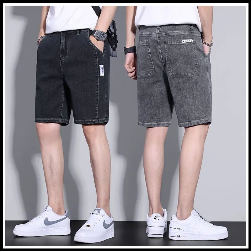 Denim Short Pants Men's 2023 Summer Thin Fashion Casual Middle Pants Loose Straight Leg Trendy Pants jeans
Denim Short Pants Men's 2023 Summer Thin Fashion Casual Middle Pants Loose Straight Leg Trendy Pants jeans