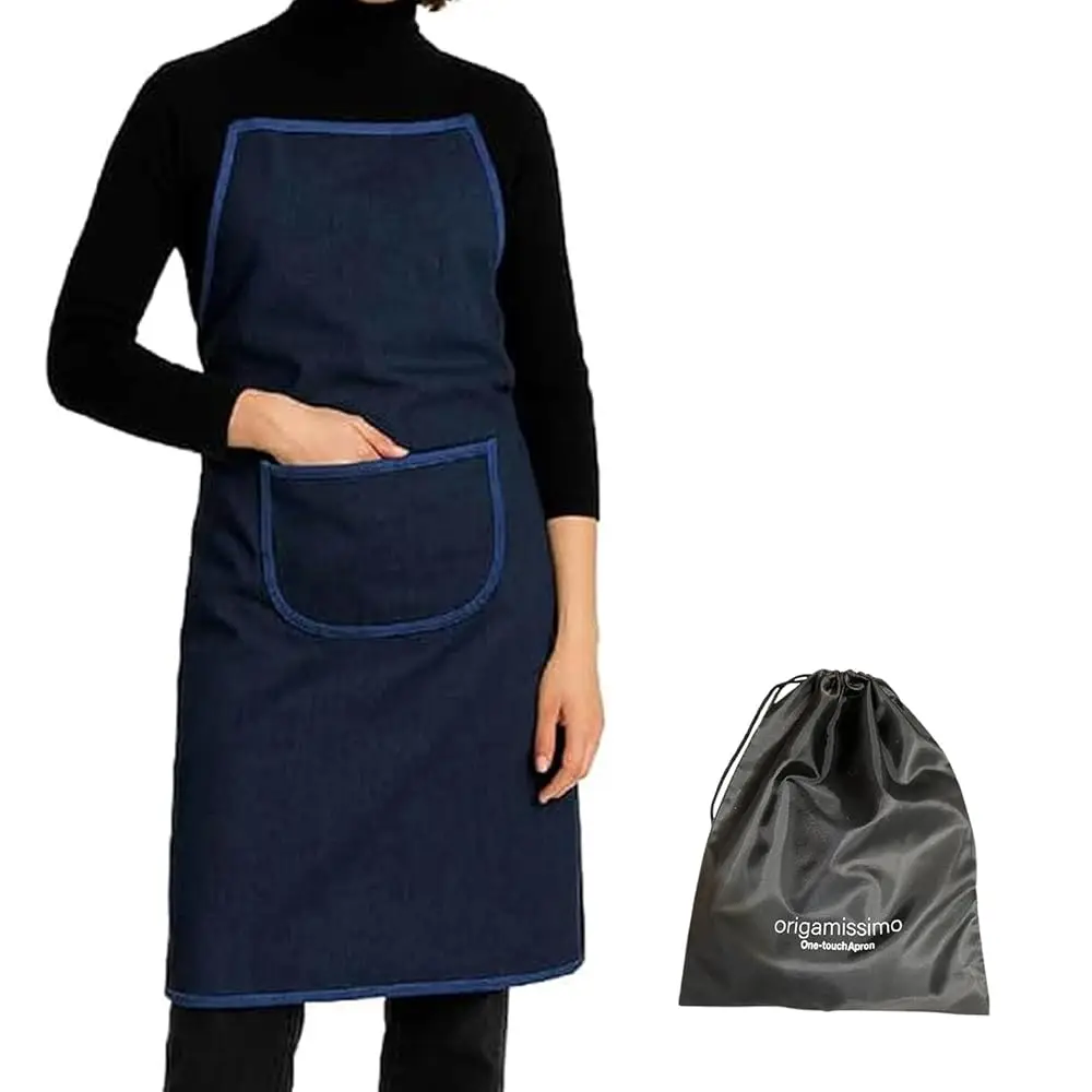 origamissimo Strapless Apron – No Shoulder Strain ONE TOUCH APRON PRO with Pocket - Japan Brand
origamissimo Strapless Apron – No Shoulder Strain ONE TOUCH APRON PRO with Pocket - Japan Brand