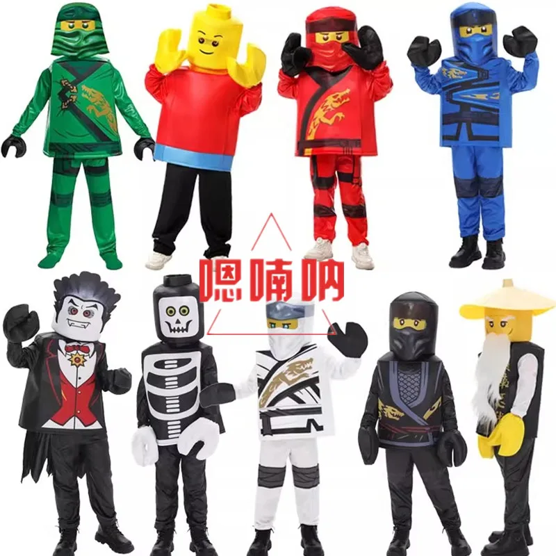 Новый костюм ниндзя для мальчиков, комплект для выступлений на Хэллоуин, игровой костюм, традиционный китайский сценический костюм из полиэстера
Новый костюм ниндзя для мальчиков, комплект для выступлений на Хэллоуин, игровой костюм, традиционный китайский сценический костюм из полиэстера