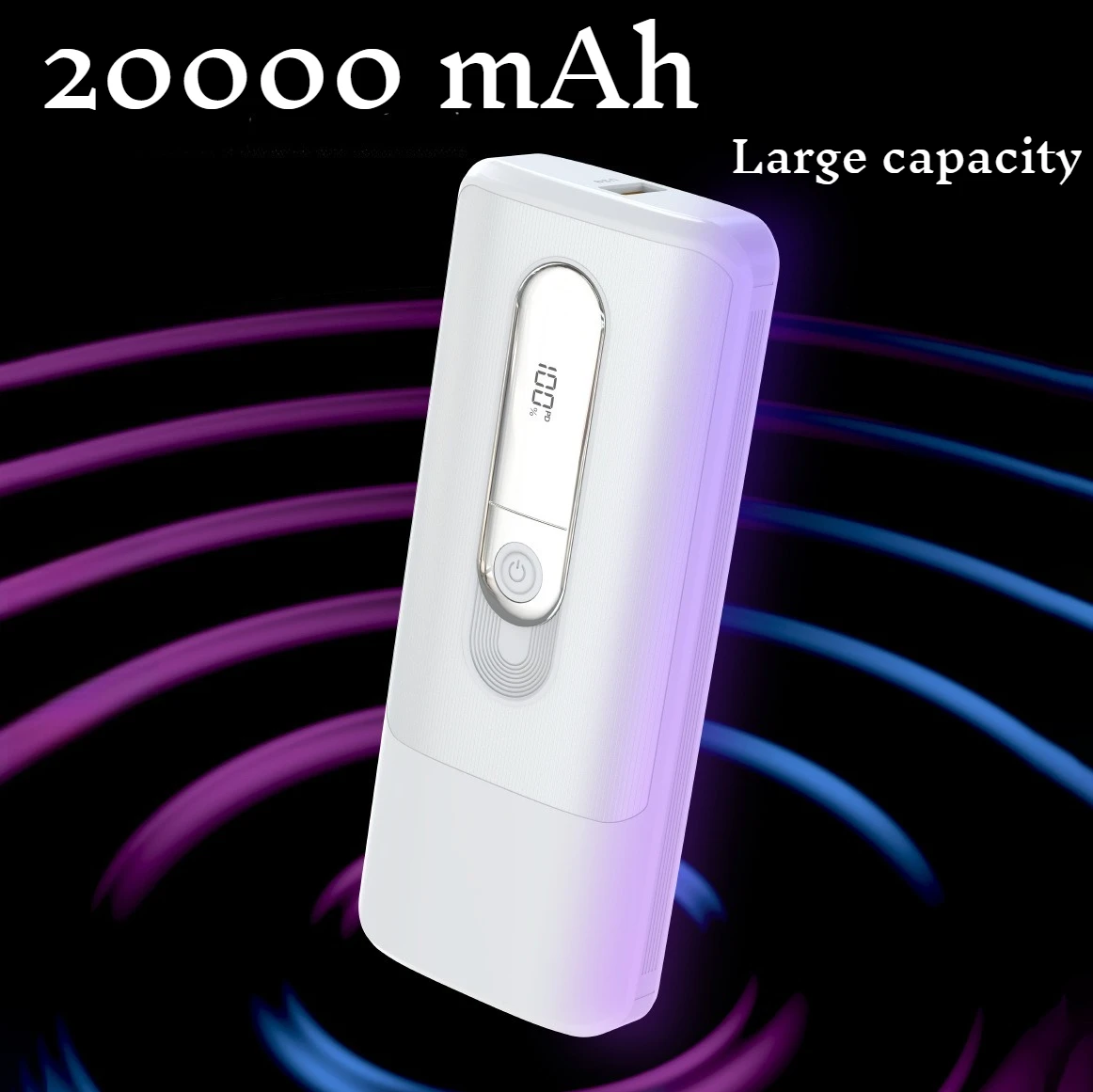 20000mAh High-Power Portable Power Bank - Super Fast Charging Large Capacity Battery Pack for Phones & Electronic Devices
20000mAh High-Power Portable Power Bank - Super Fast Charging Large Capacity Battery Pack for Phones & Electronic Devices