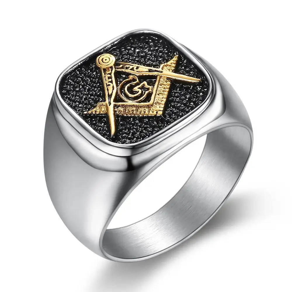 5 pcs Past Master Masonic Signet Wholesale Vintage Women Stainless Syeel Gold Plated Masonic Ring For Men
5 pcs Past Master Masonic Signet Wholesale Vintage Women Stainless Syeel Gold Plated Masonic Ring For Men