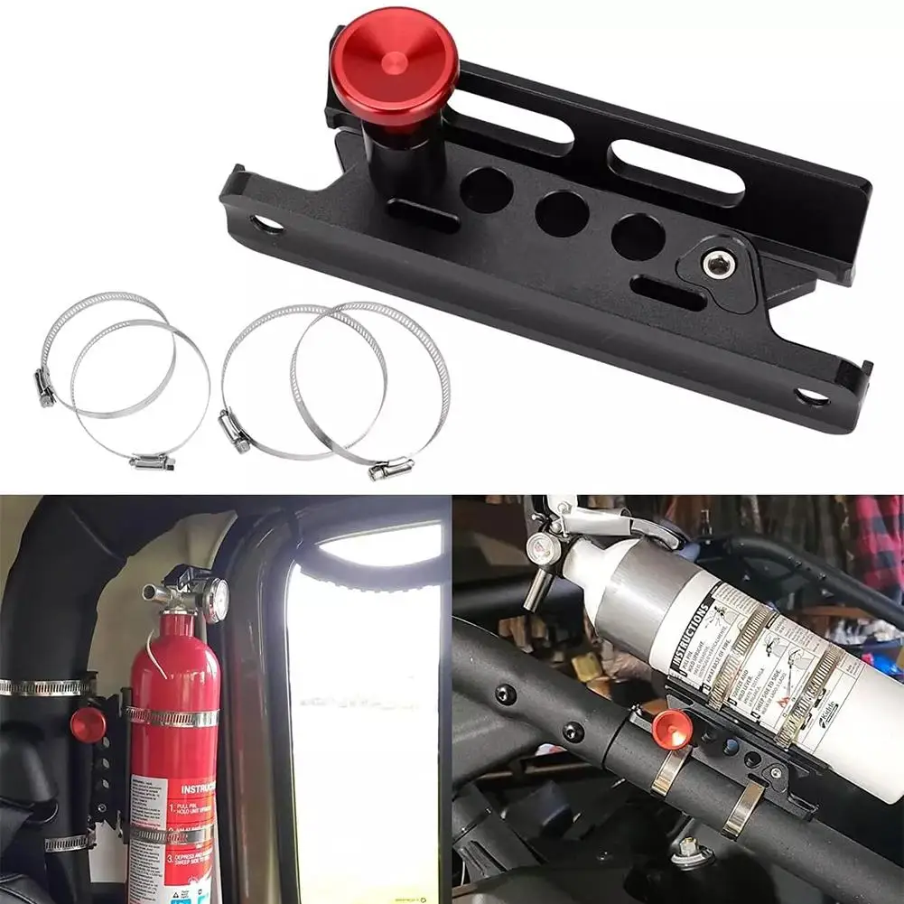 Car Extinguisher Mount Bracket Adjustable Fit For Jeep Wrangler Sport/ JK/ Sahara Fire Extinguisher Holder Quick Release Mount
Car Extinguisher Mount Bracket Adjustable Fit For Jeep Wrangler Sport/ JK/ Sahara Fire Extinguisher Holder Quick Release Mount