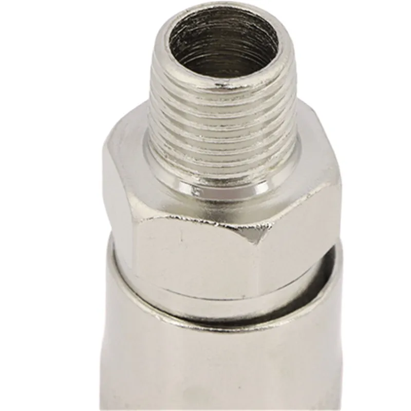 Quick Connect Metal Pneumatic Fitting for Compressor Air Tools Fastening EU Standard G1/4 Male Thread Adaptor
Quick Connect Metal Pneumatic Fitting for Compressor Air Tools Fastening EU Standard G1/4 Male Thread Adaptor