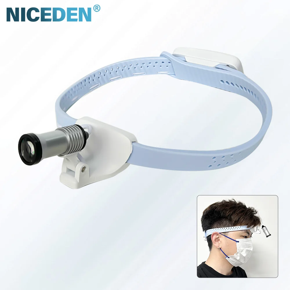 Niceden Dental Lab Headlamp 5W LED Cordless Super Bright Lightweight LED High Brightness Dental Medical Headlamps
Niceden Dental Lab Headlamp 5W LED Cordless Super Bright Lightweight LED High Brightness Dental Medical Headlamps