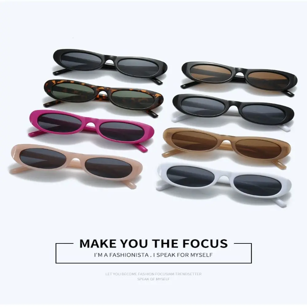 Vintage UV375 Sunglasses for Women Small Frame Fashion Shades Sun Glasses Polarized Oval Sunglasses for Women & Men
Vintage UV375 Sunglasses for Women Small Frame Fashion Shades Sun Glasses Polarized Oval Sunglasses for Women & Men